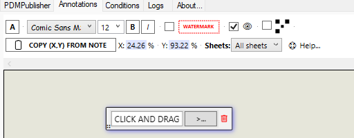 Adding an Annotation