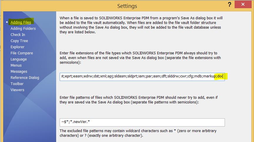 Adding Files