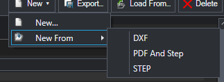 New profile and starter presets
