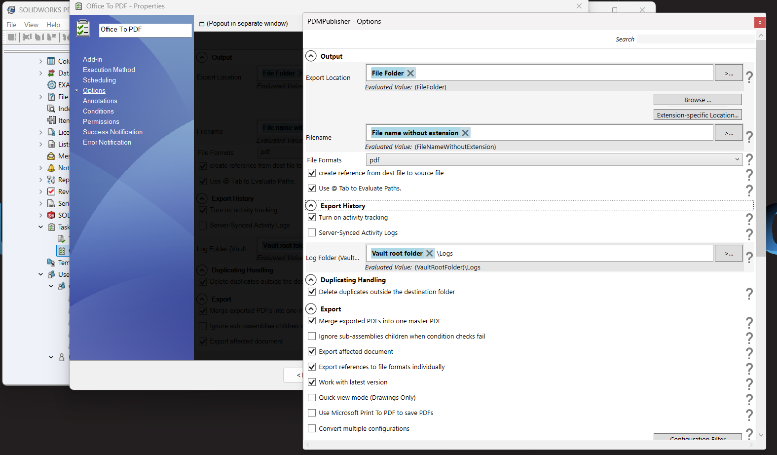 pdmpublishersoptionsdialog